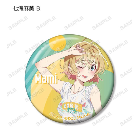 『彼女、お借りします』描き下ろしイラスト ビーチデートver. トレーディング缶バッジ(単位/BOX)【202508再販】